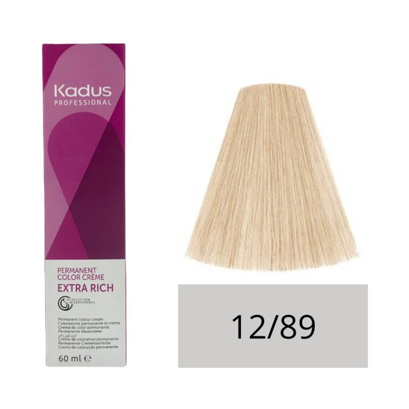 Kadus Tinte 12/89 Rubio Especial Cendre Nacarado 60 ml